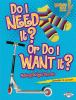 Go to record Do I need it? or do I want it? : making budget choices