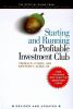 Go to record Starting and running a profitable investment club : the of...