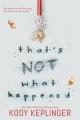 Go to record That's not what happened